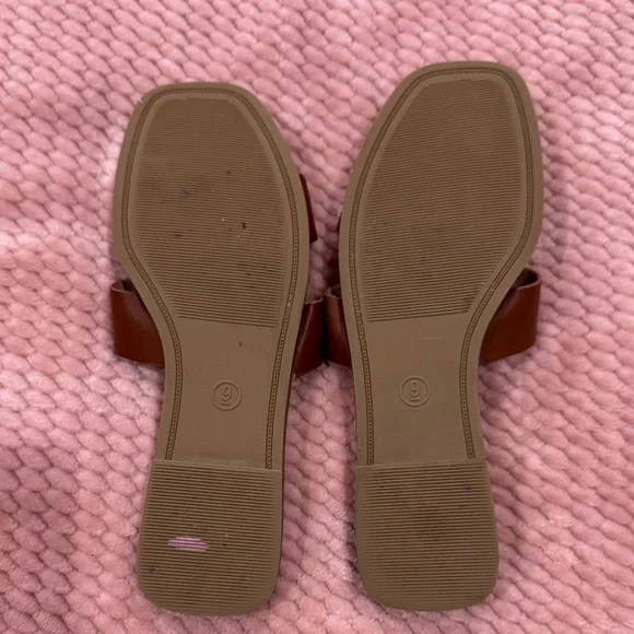a new day Brown Slide Sandals - Picture 6 of 7